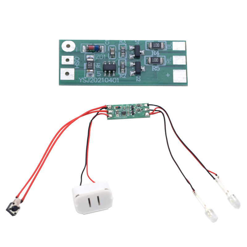 Drone Battery Alarm - 3-12V Strobe Flashing Module Red Blue