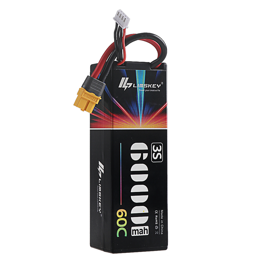 3S 60C 11.1V 6000mah Hardcase  - Drone Battery 3S recension och pris