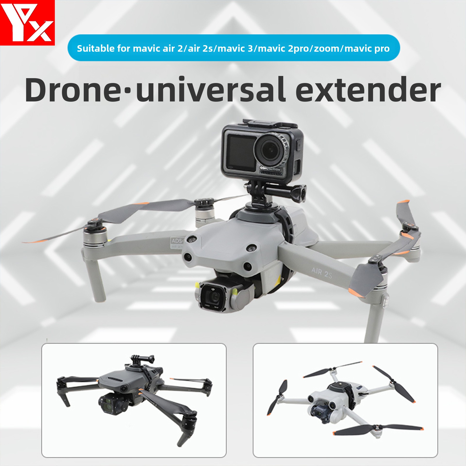 YX Top Extension Bracket Drone - Dji Drone Air 3 recension och pris