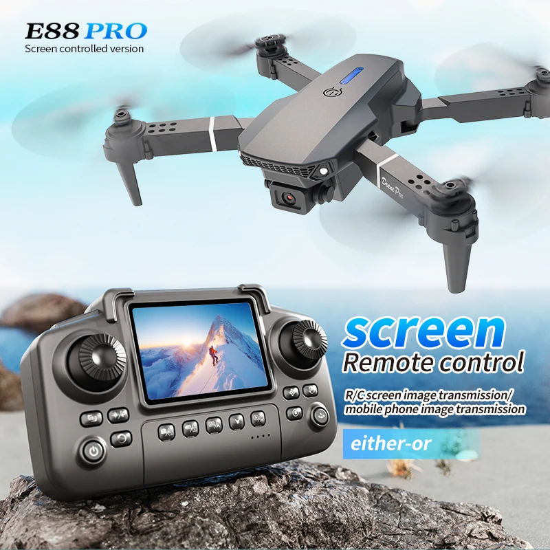 Professional E88 PRO Drone wit - Drone Battery Box recension och pris
