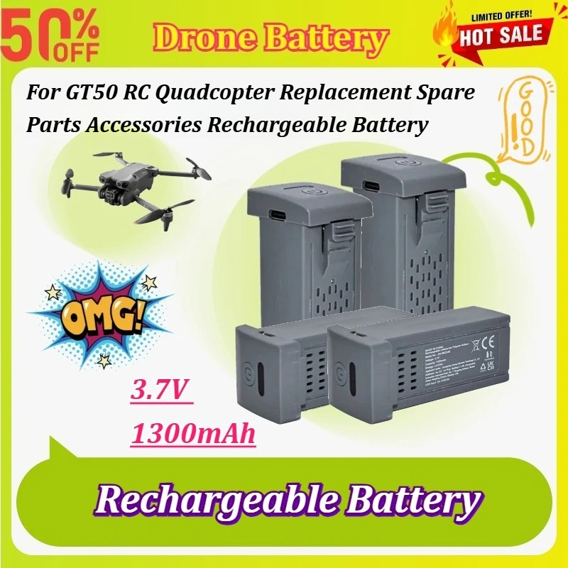New 1-5Pcs 3.7V 1300mAh  Drone - Drone Battery Li-Ion recension och pris