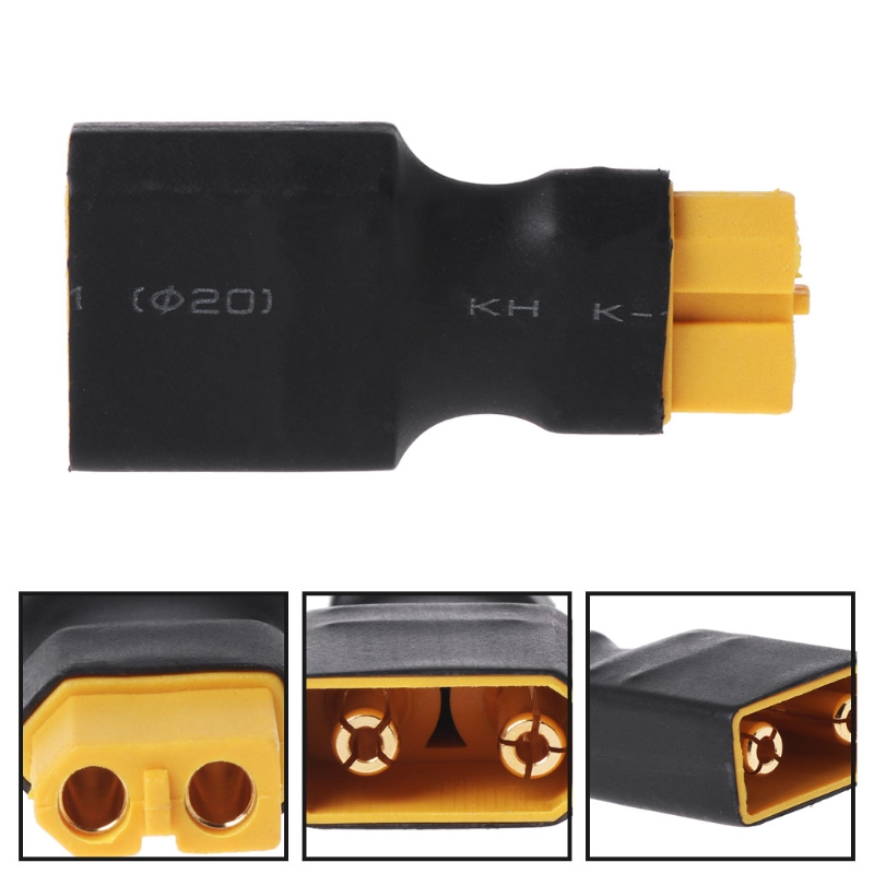 XT90 Male to XT60 Female Adapt - Drone Battery Charger recension och pris