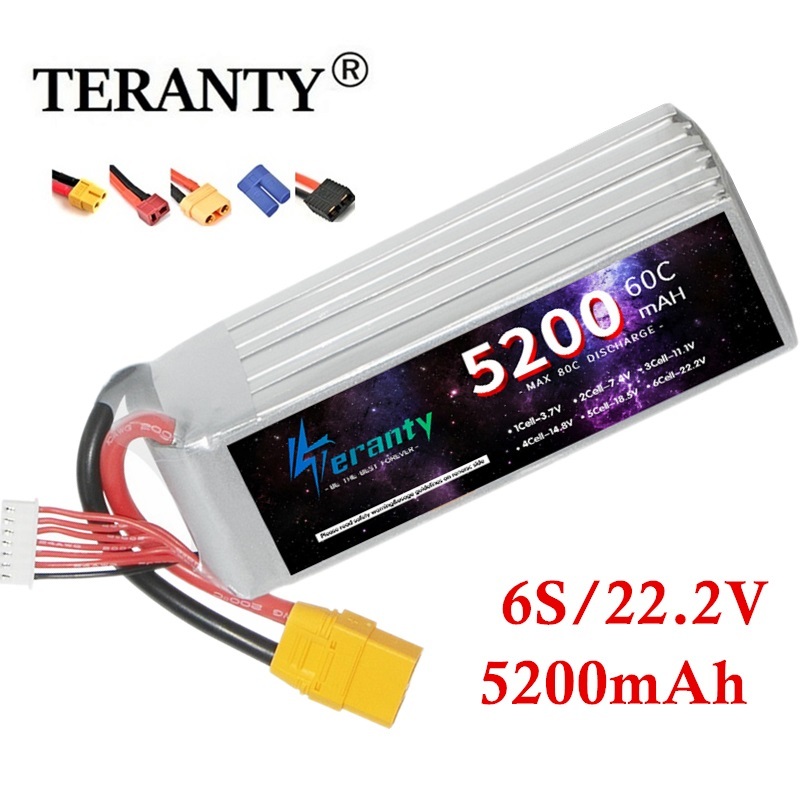 TERANTY 6S 5200mAh Lipo Batter - Drone Battery 6S recension och pris