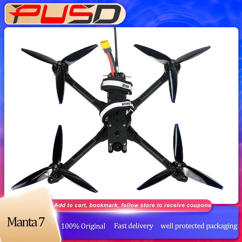 PUSD 7inch Manta 7 X Lite Free - Drone Battery 6S recension och pris