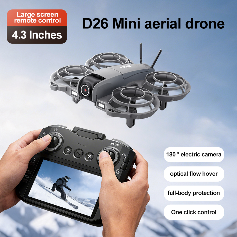 D26 Drone 4K Aerial HD 180° Ca - Drone Battery Box recension och pris