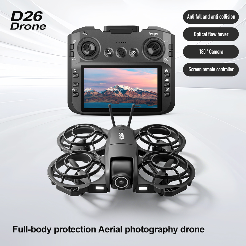 D26 Drone 4K Aerial HD 180° Ca - Drone Battery Box recension och pris