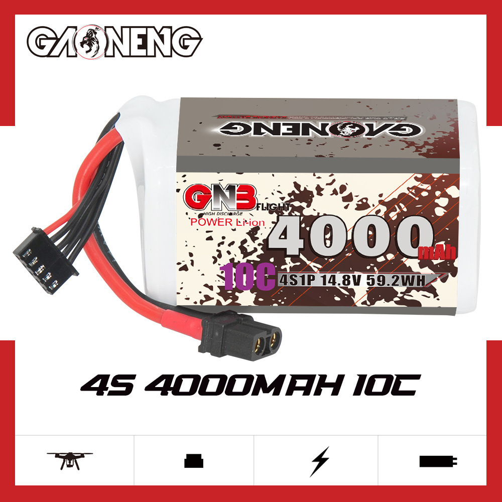 GNB 4000mAh 4S 14.8V 10C 20C W - Drone Battery Li-Ion recension och pris
