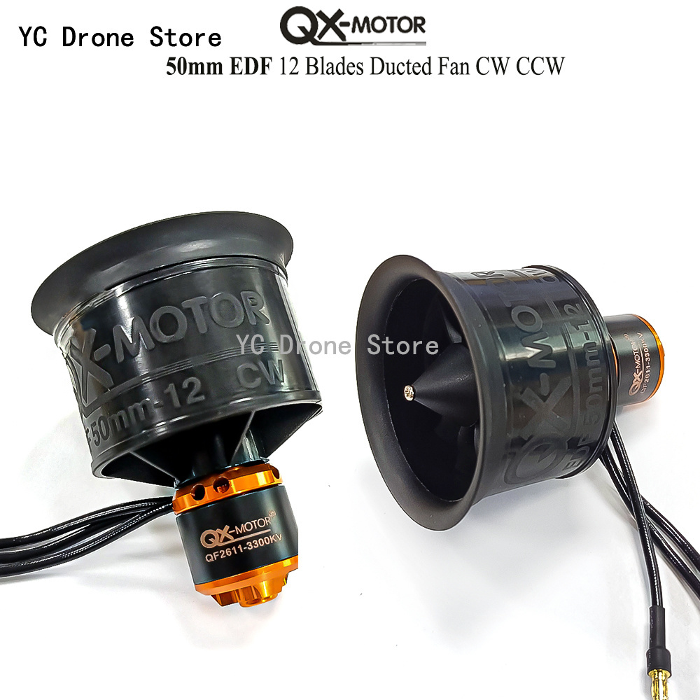 QX-MOTOR 50mm EDF QF2611 12-Bl - Drone Battery 3S recension och pris