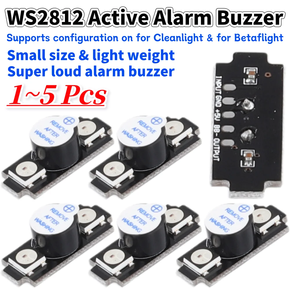 WS2812 Active Alarm Buzzer Col - Drone Battery Alarm recension och pris