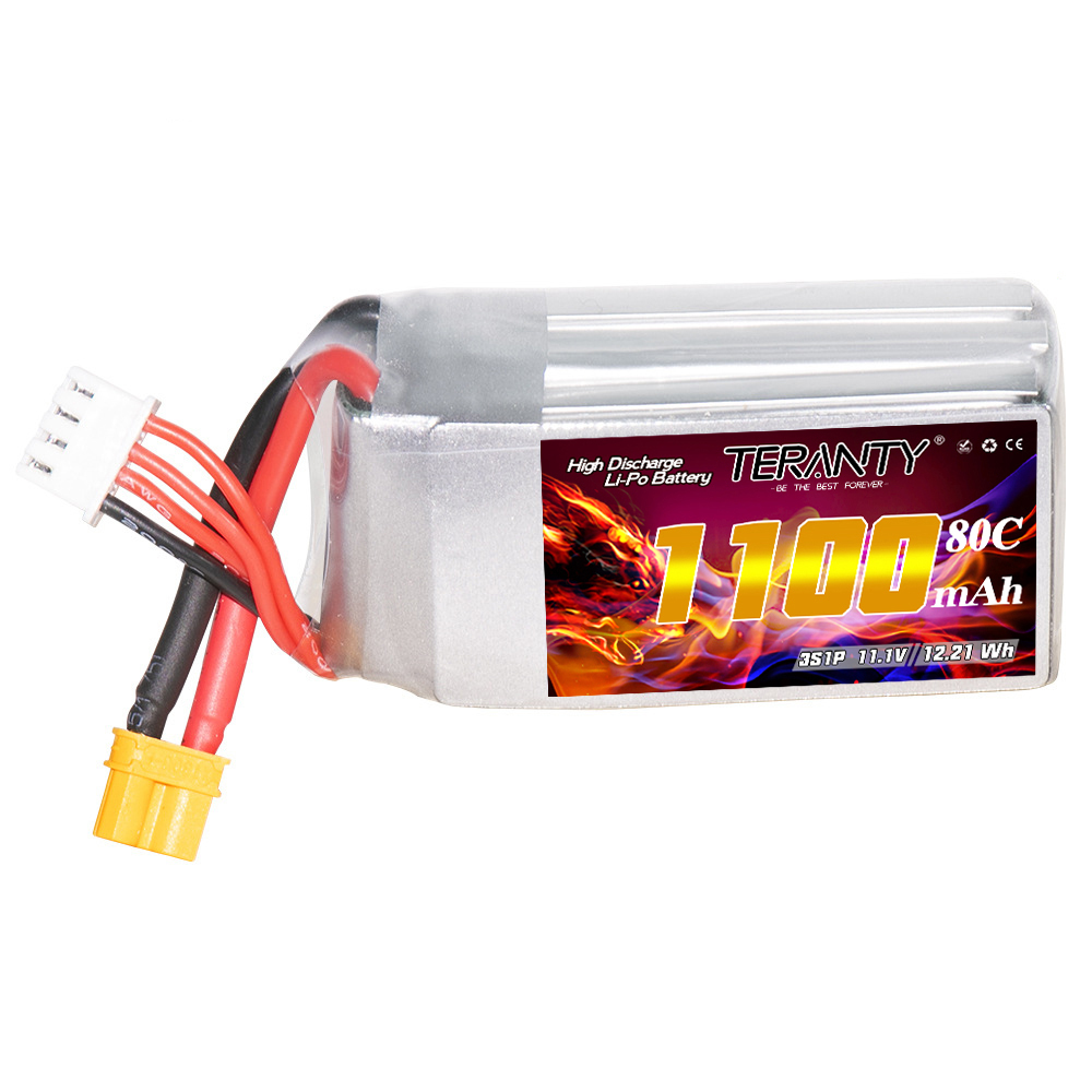 TERANTY 3S 11.1V 1100mAh 80C/1 - Drone Battery 3S recension och pris