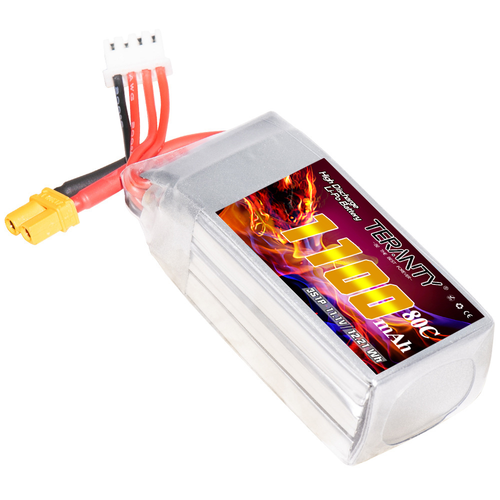 TERANTY 3S 11.1V 1100mAh 80C/1 - Drone Battery 3S recension och pris