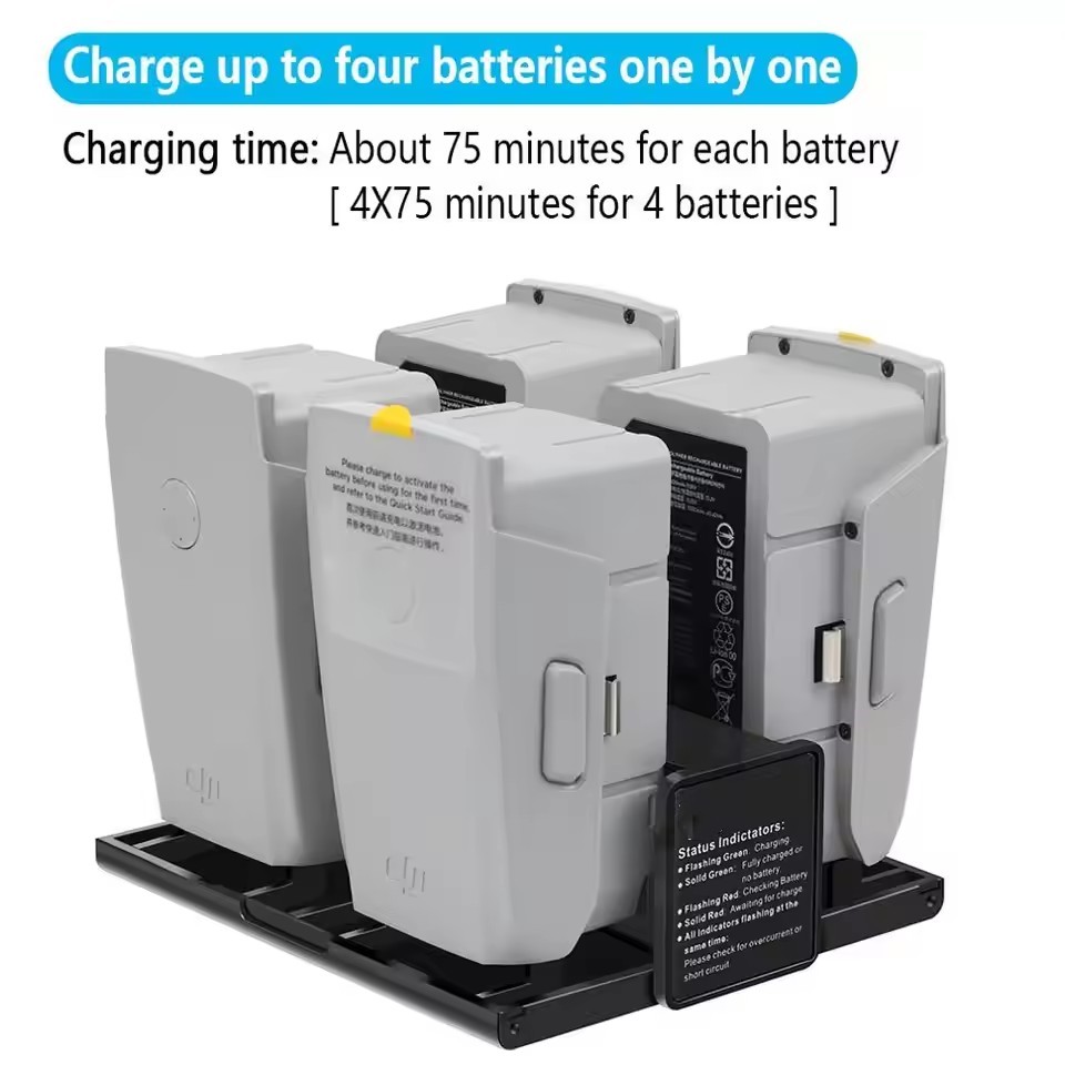4 in 1 Portable Folding Chargi - Drone Battery Smart recension och pris