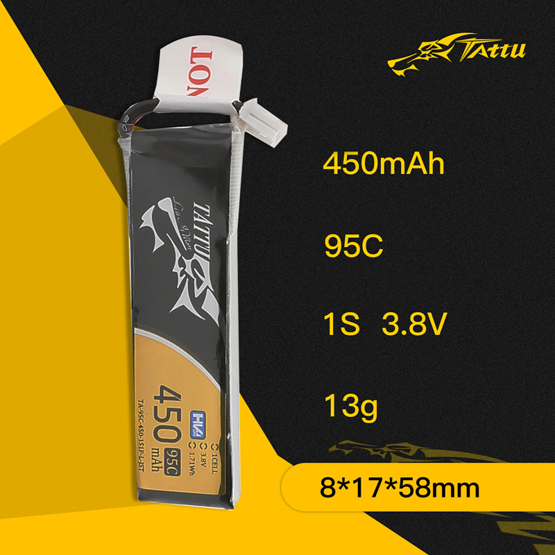 3Pcs NEW TATTU 450/500/550mAh  - Drone Battery 3S recension och pris