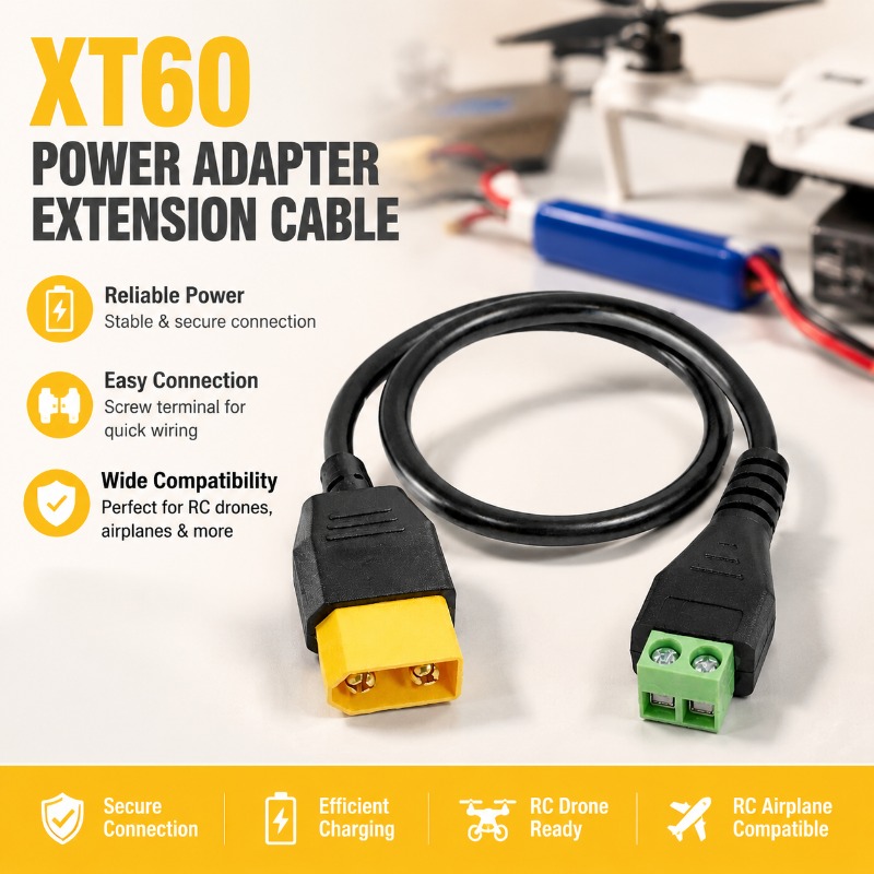 XT60 Connector Male Female To  - Drone Battery Connector recension och pris