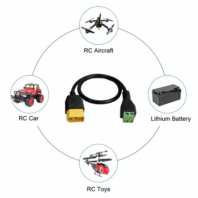 XT60 Connector Male Female To  - Drone Battery Connector recension och pris