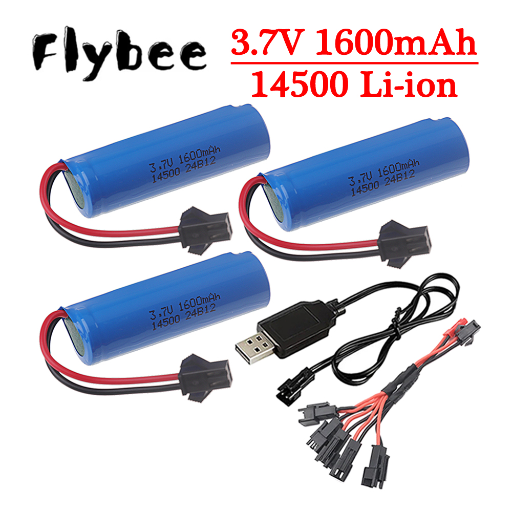 Original 3.7v 14500 1600mAh Li - Drone Battery Li-Ion recension och pris