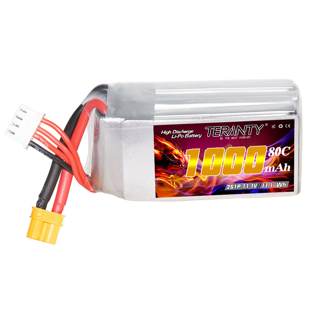 TERANTY 3S 11.1V 80C/160C 1000 - Drone Battery 3S recension och pris
